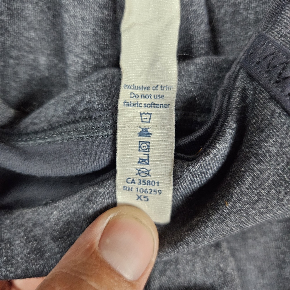 Lululemon Capri Leggings‎ Womens Size 6 Grey Cropped Athletic Yoga - Picture 7 of 11
